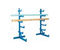 Storage Rack, 6 Tiers, Steel, 1.8m, Blue